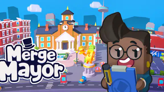 Merge Mayor - Match Puzzle screenshot