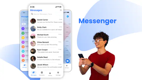 Messages: SMS, Messenger Home screenshot