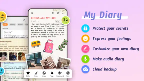 Mi diario - diario secreto screenshot