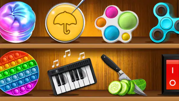 Mini juego relajante: pop it screenshot