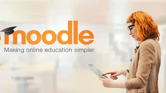 Moodle screenshot