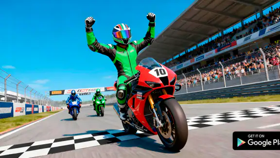 Moto Racer: Juego de Carreras screenshot