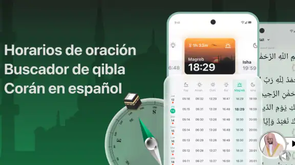 Muslim: Ramadán 2026, Qibla screenshot