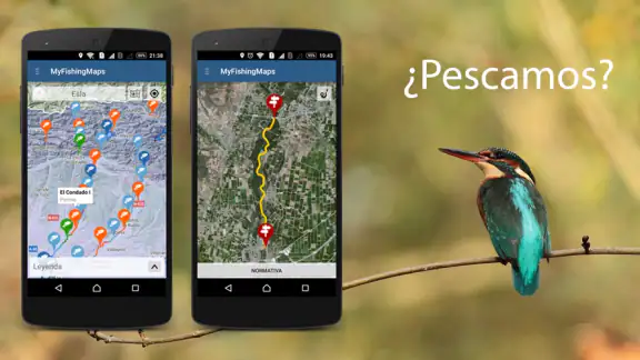 My Fishing Maps -Guía de pesca screenshot