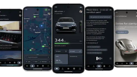 myAudi screenshot