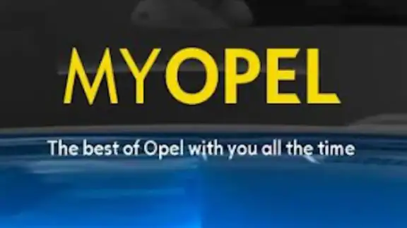 MyOpel screenshot