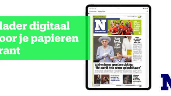 Nieuwsblad Krant screenshot