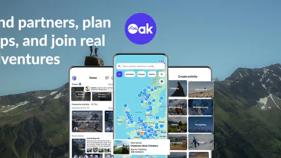 Oak: ski, climb, run screenshot
