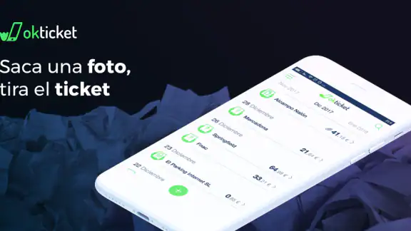 Okticket - Notas de Gastos screenshot