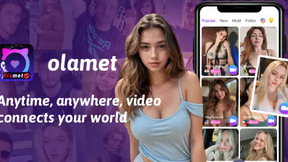 Olamet - Video Chat Online screenshot