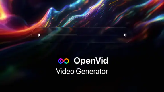OpenVid - AI Video Generator screenshot