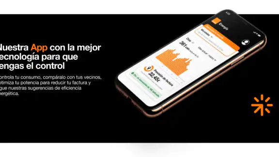 Orange Energía — Clientes screenshot