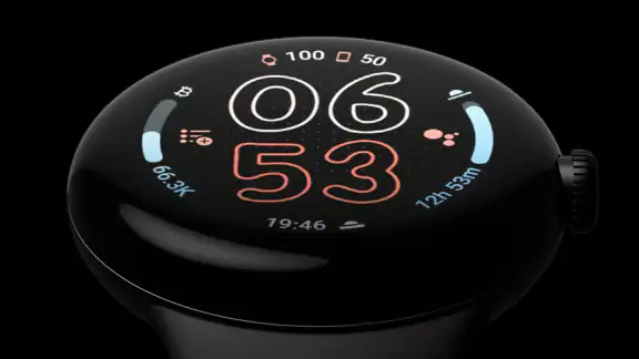 Outlined Watch Face screenshot