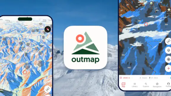 Outmap: Ski & Snowboard Maps screenshot