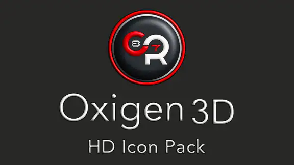 Oxigen 3D - Icon Pack screenshot