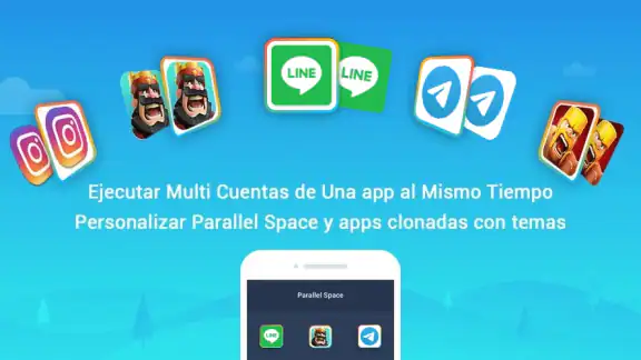 Parallel Space -varias cuentas screenshot