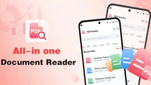 PDF Reader Home App screenshot