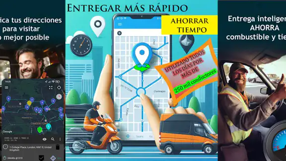 Planificador de rutas - Vision screenshot