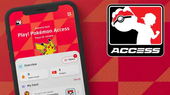 Play! Pokémon Access screenshot