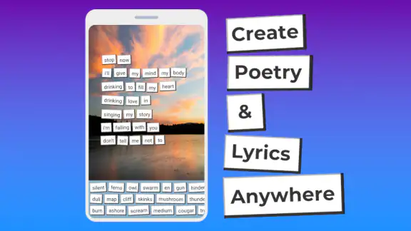 Poetry Magnets: Poems & Lyrics screenshot
