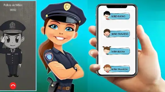 Policia de niños llamada screenshot