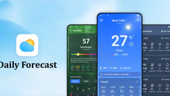 Pronóstico diario screenshot