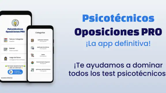 Psicotécnicos Oposiciones Pro screenshot