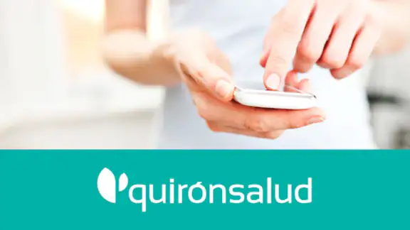 Quirónsalud screenshot