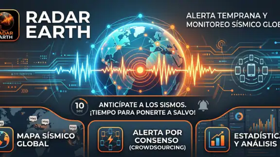 Radar Earth Terremoto screenshot