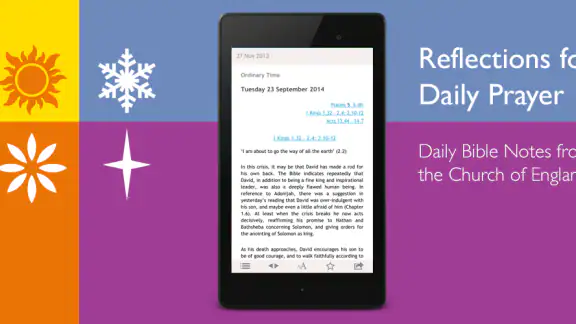 Reflections for Daily Prayer screenshot