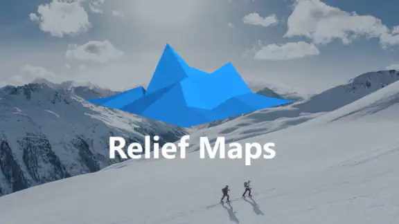 Relief Maps - 3D GPS screenshot