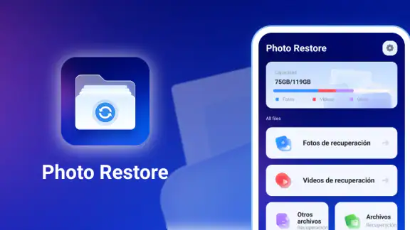Restaurar Fotos y Archivos screenshot