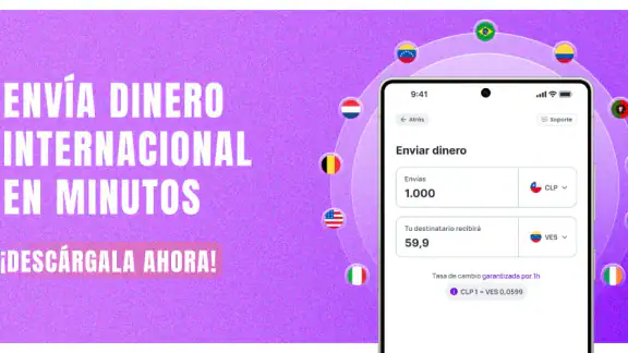 Retorna: envía dinero seguro screenshot