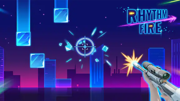 Rhythm Fire-EDM Shooting Game screenshot