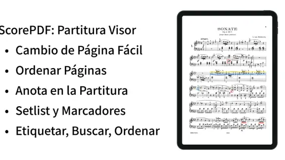 ScorePDF: Partitura Visor screenshot