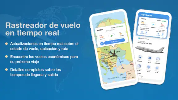 Seguimiento vuelos tiempo real screenshot