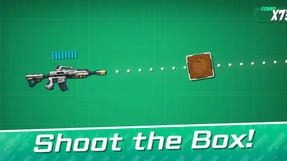 Shoot the Box: Juego de Armas screenshot