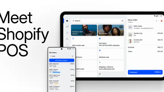 Shopify Point of Sale (POS) screenshot