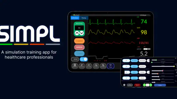 Simpl Patient Monitor screenshot