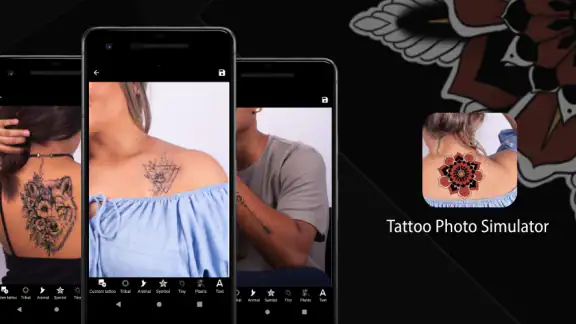 Simular y Diseñar Tatuajes screenshot