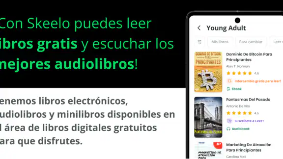 Skeelo: libros y audiolibros screenshot