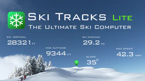 Ski Tracks Lite & Mapas screenshot