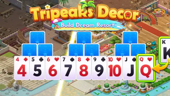 Solitaire Tripeaks Decor screenshot