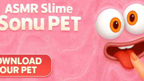 Sonu - ASMR Slime Virtual Pet screenshot