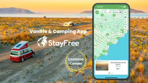 StayFree: Vanlife & Camping screenshot