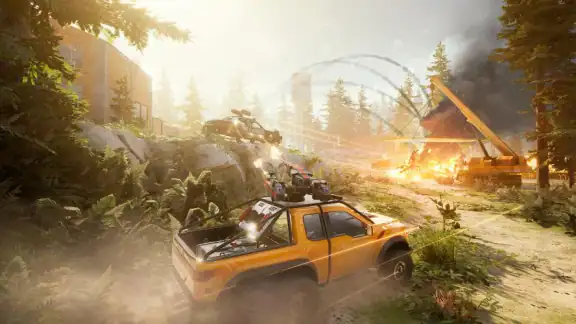 Steel Rage: Mech Cars PvP War screenshot