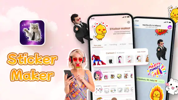 Sticker Maker: Text & Meme screenshot