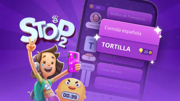 Stop 2: Juego Basta en Español screenshot