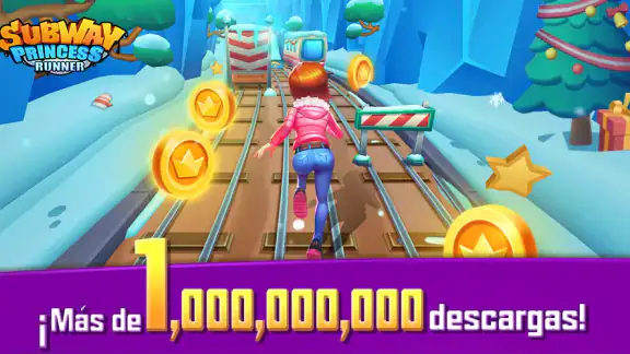 Subway Princess Runner screenshot