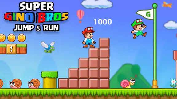 Super Gino Bros - Jump & Run screenshot